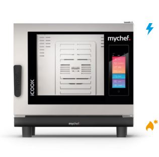 HORNO COMBINADO MYCHEF INTELIGENTE ICOOK DE 6 BANDEJAS GASTRONOR 1/1GAS, MODELO CIG6100D
